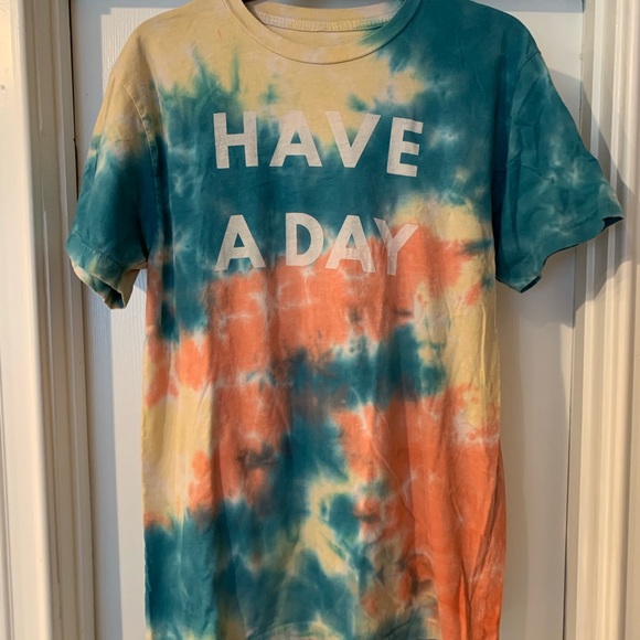 Have a day tie dye shirt Clearance